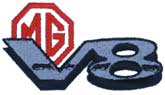 MG V8 Embroidery design