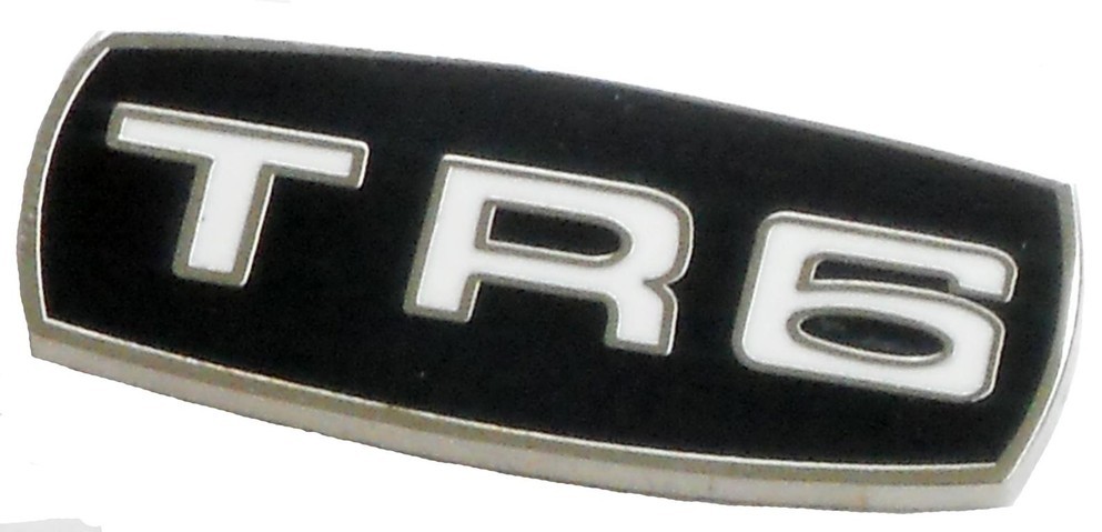 Triumph TR6 Car Logo Clutch Pin Badge Choice of Gold/Silver 