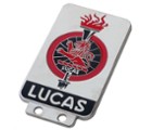 LUCAS KING OF THE ROAD GRILLE BADGE