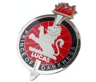 LUCAS PRINCE OF DARKNESS GRILLE BADGE