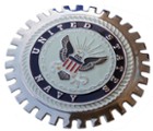GRILLE BADGE - US NAVY