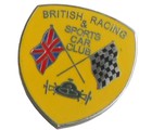 BRITISH RACING SPORTS CAR CLUB LAPEL PIN (P-BRSCC)