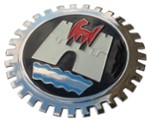 GRILLE BADGE - WOLFBURG