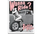SIGN - BETTE PAGE - WANNA RIDE
