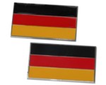GERMAN GERMANY METAL FLAGS(2)