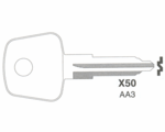 AA3 key blank