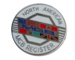 NORTH AMERICAN MGB REGISTER LAPEL PIN