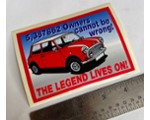 MINI THE LEGEND DECAL