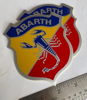 ABARTH DECAL QTY2 (STK-106x2)