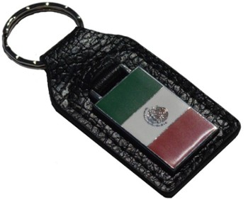 MEXICAN FLAG KEYRING (FOB_MEXICO)