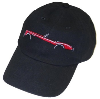 HAT - RED AUSTIN HEALEY SILHOUETTE (HAT-AH/SILH)