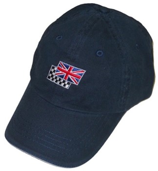 UNION JACK/CHECKERED FLAGS HAT (HAT-UJ/CHEQ)