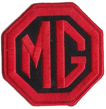 PATCH - MG BLACK/RED 3" WIDE (PATCH#07)