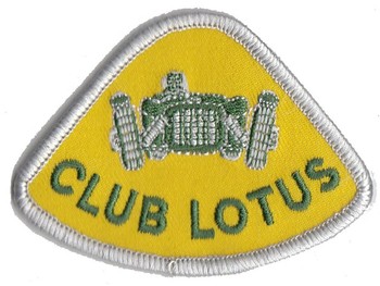 CLUB LOTUS EMBROIDERED PATCH (PATCH#85)