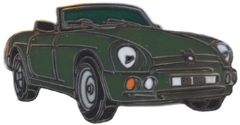 MG RV8 LAPEL PIN (P-MGRV8)