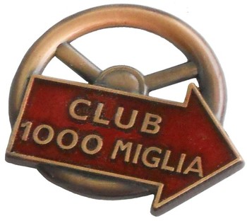 MILLI MIGLIA 1000 CLUB LAPEL PIN (P-MIGLIA)