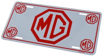 MG LICENSE PLATE - TAG (TAG_MG)