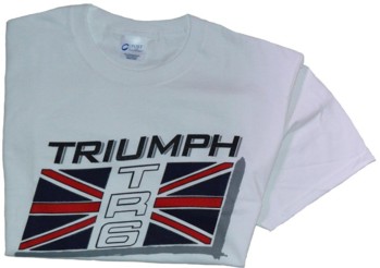 TRIUMPH TR6 T-SHIRT (T-TR6/FLAG)